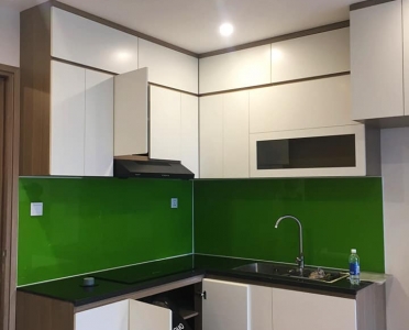 Cho thuê căn hộ Vinhomes Grand Park 1 phòng ngủ Nội Thất bếp rèm