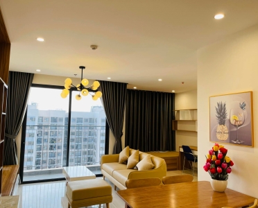 Cho thuê căn hộ Vinhomes Grand Park 2 phòng ngủ full Nội Thất gỗ đẹp