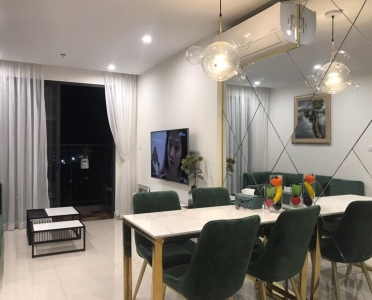 Cho thuê căn hộ Vinhomes Grand Park 2 phòng ngủ full nội thất xịn 