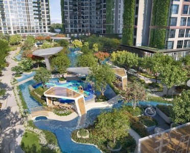 Mua bán căn hộ giá tốt vinhomes grand park 2PN Tòa B the lumiere boulevard view sông