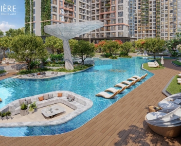 Căn hộ xanh Lumiere Boulevard - Mảng xanh 3D lớn nhất HCM