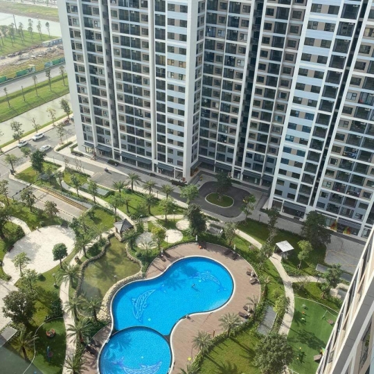 Bán căn hộ vinhomes 2PN Tòa S5 02 view hồ bơi,view công viên cầu vồng