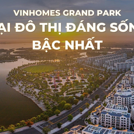 Mua Bán Căn Hộ Giá Tốt Vinhomes Grand Park 2PN The Lumiere Boulevard View Sông, Công viên ánh sáng