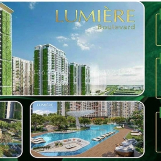 Bán căn hộ Lumiere Boulevard Quận 9 Masterise Home 2PN  [Bảng giá CĐT]