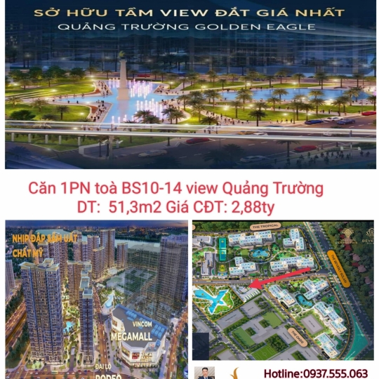 Mua Bán Căn Hộ Giá Tốt Vinhomes Grand Park 2PN  The Beverly Solari View Sông, Quảng Trường