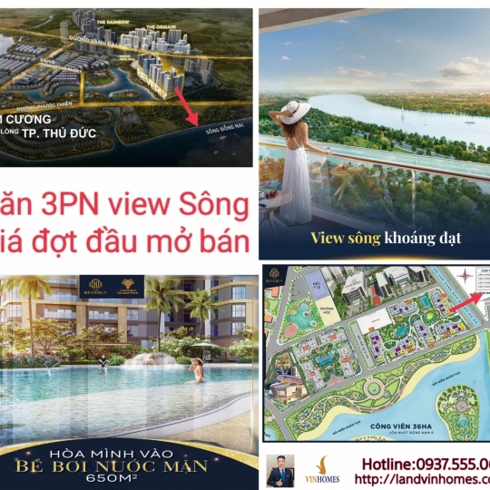 Bảng giá mua bán căn hộ chung cư Vinhomes Grand Park quận 9