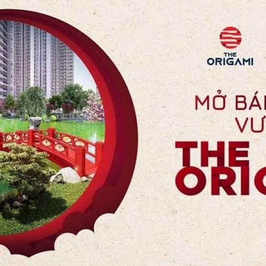 Bán căn hộ The Origami 2PN đường chính  Anh Đào 3